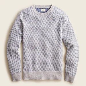 J. Crew Merino Wool Sweater in Donegal Arrow NEW